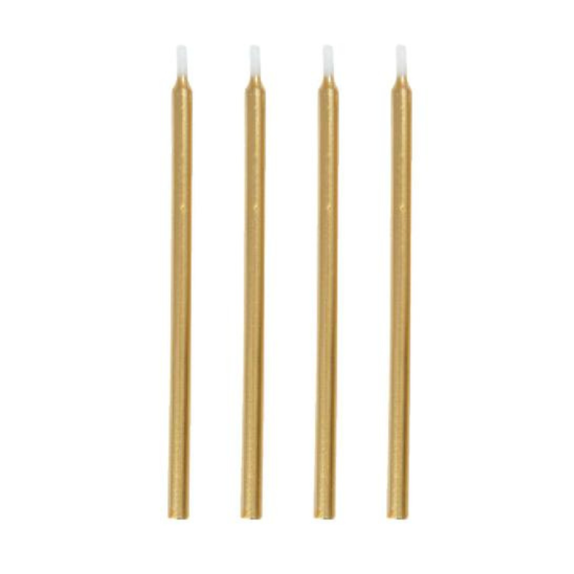 5" Metallic Gold Candles