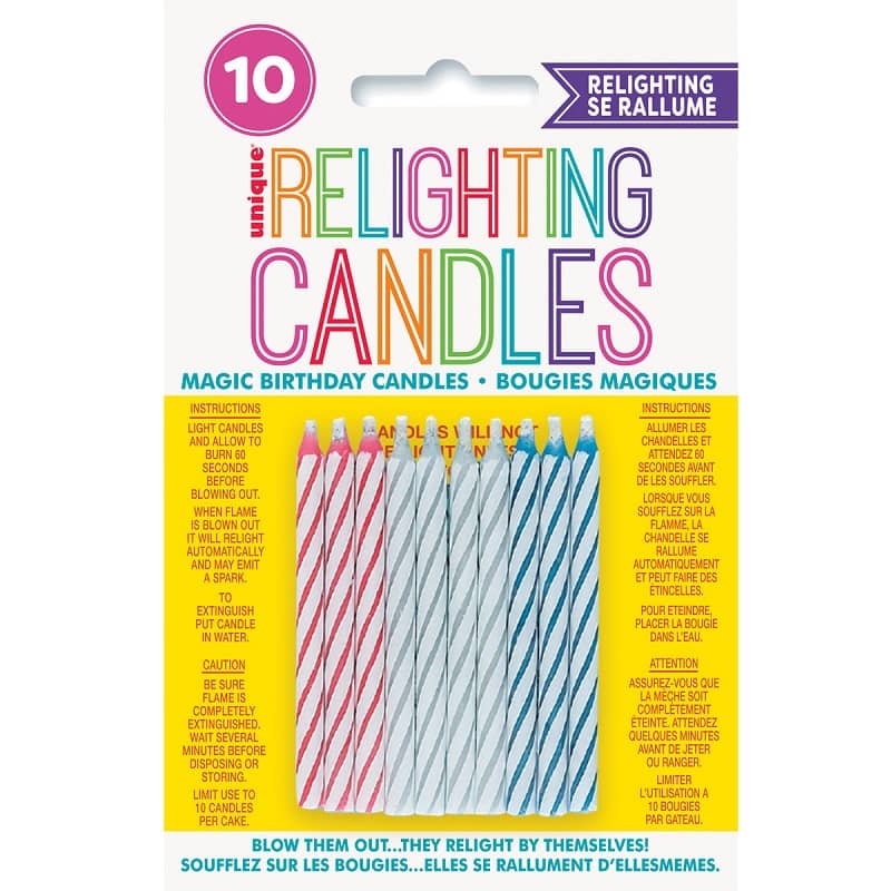 Magic Relighting Candles